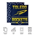 thumbnail image 5 of Logo Brands Toledo Rockets 60"x70" Super Plush Blanket, 5 of 6