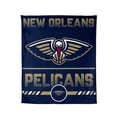 thumbnail image 1 of Logo Brands New Orleans Pelicans 60"x70" Super Plush Blanket, 1 of 7