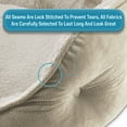 thumbnail image 4 of Canine Creations Cozy Oval Round Cuddler Pet Bed, Choose Size & Color, 4 of 8