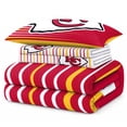 thumbnail image 2 of Logo Brands Kansas City Chiefs Twin/Twin XL Bed-In-A-Bag Set, 2 of 5