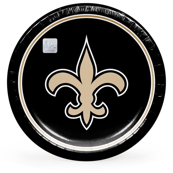 NFL Round Paper Plates, 10", 85 ct., Choose Your Team
