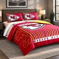 thumbnail image 4 of Logo Brands Kansas City Chiefs Queen Bed-In-A-Bag Set, 4 of 5