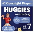 thumbnail image 1 of Huggies Overnites Nighttime Baby Diapers, Sizes 3-7, 1 of 14