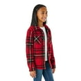 thumbnail image 2 of Member's Mark Girls Sherpa Lined Shacket, 2 of 8