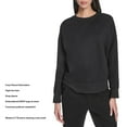 thumbnail image 5 of DKNY Women's Hi-Lo Crewneck Sweatshirt, 5 of 7