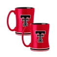 thumbnail image 1 of Logo Brands Texas Tech Red Raiders 14oz Relief Mug Set, 1 of 5