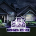 thumbnail image 3 of Logo Brands TCU Horned Frogs Pre-Lit 7’x10’ Team Inflatable, 3 of 6