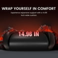 thumbnail image 4 of GTPLAYER Ace Mars Series Fabric Ergonomic Gaming Chair, Assorted Colors, 4 of 10