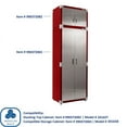 thumbnail image 5 of Seville Classics UltraHD Stacking Top Cabinet, 30” W x 18” D x 18.5” H, 5 of 10