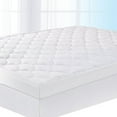 thumbnail image 3 of Serta 4" Fiberfill & Gel Memory Foam Pillow Top Mattress Topper, Assorted Sizes, 3 of 5