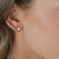 thumbnail image 6 of Lab Created Diamond Earrings in 14K Gold, 6 of 8