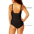 thumbnail image 3 of Anne Cole Ladies Square Neck One Piece Swimsuit, 3 of 4