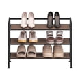 thumbnail image 1 of Seville Classics 3-Tier Resin Slat Shoe Rack, 26.5" W x 12.2" D x 19" H Assorted Colors, 1 of 22