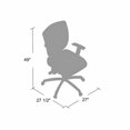 thumbnail image 8 of BOSS Office Mesh Back Ergonomic Task Chair with Height Adjustment, 8 of 8
