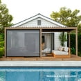 thumbnail image 1 of Mirador Aluminum Pull Down Privacy Screen for Pergola, Choose Size, 1 of 6