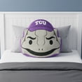 thumbnail image 2 of Logo Brands TCU Horned Frogs Puff Pillow, 2 of 5