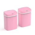 thumbnail image 2 of Nine Stars 3.2-Gallon Motion Sensor Trash Can, Assorted Colors 2-Pack, 2 of 4