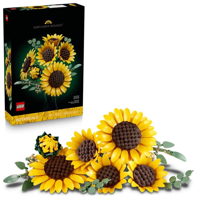 LEGO Botanicals Sunflower Bouquet Building set, 686 pc.