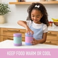 thumbnail image 4 of Bentgo Kids Stainless Steel Food Jar, 2-Pack, 4 of 6