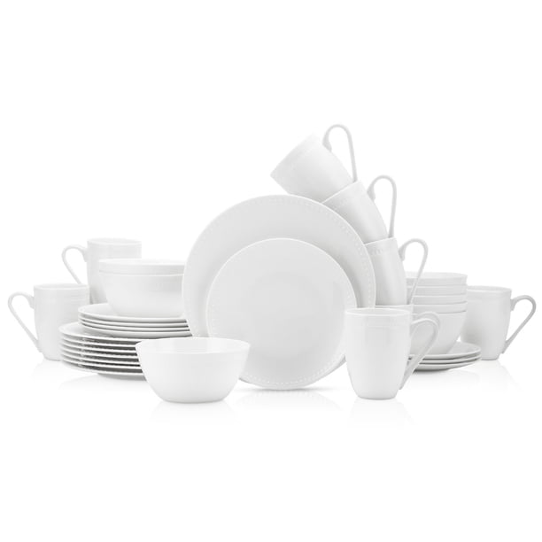 Stone Lain Ava 32-Piece Bone China Dinnerware Set - Samsclub.com