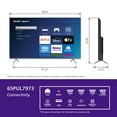 thumbnail image 3 of Philips 65" Class 7900 Series 4K QLED Smart TV, 3 of 20