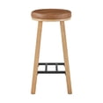 thumbnail image 3 of Bower Home Upholstered Counter or Bar Stool, 2-Pack, 3 of 7