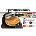 thumbnail image 9 of Hamilton Beach Durathon Ceramic Removable-Grid Belgian Waffle Maker, 9 of 9