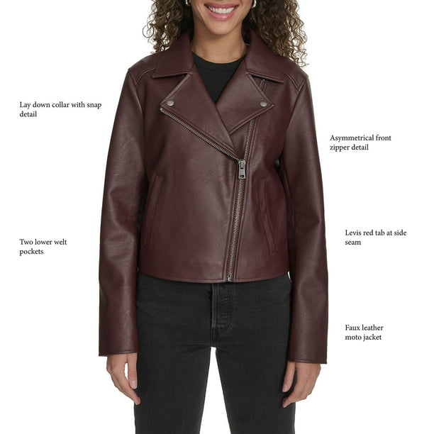 Levi's Women's Faux Leather Jacket - Samsclub.com