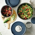 thumbnail image 4 of Tramontina 8-Piece Stainless Steel Mixing Bowl and Grater Set with Lids, 4 of 17