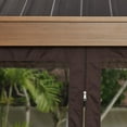 thumbnail image 3 of Member's Mark 12' x 16' Hardtop Wood-Look Aluminum and Steel Gazebo, 3 of 7