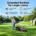 thumbnail image 5 of Mova 60V 20" PaceMateTM Brushless Self-propelled Lawn Mower - Kit (1*5A Battery & 1*430W Charger Included), 5 of 8