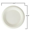 thumbnail image 2 of Earth Table Compostable Paper Plate 10.25", 50 ct., 2 of 4