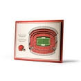 thumbnail image 1 of YouTheFan NFL 17" x 13" 5-Layer Stadium View 3D Wall Art, 1 of 5