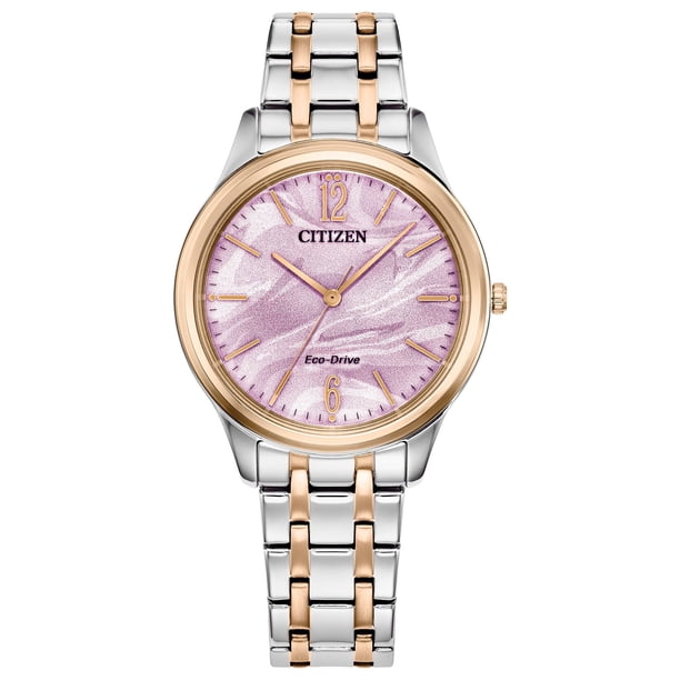 Citizen Dress Classic Gold-Tone Black Dial Watch, 34mm