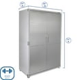 thumbnail image 3 of Seville Classics UltraHD Storage Cabinet, 48" W x 24" D x 72" H, 3 of 18