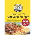 thumbnail image 2 of The Old Spaghetti Works (IA, NE) $50 Gift Cards - 2/$25, 2 of 3