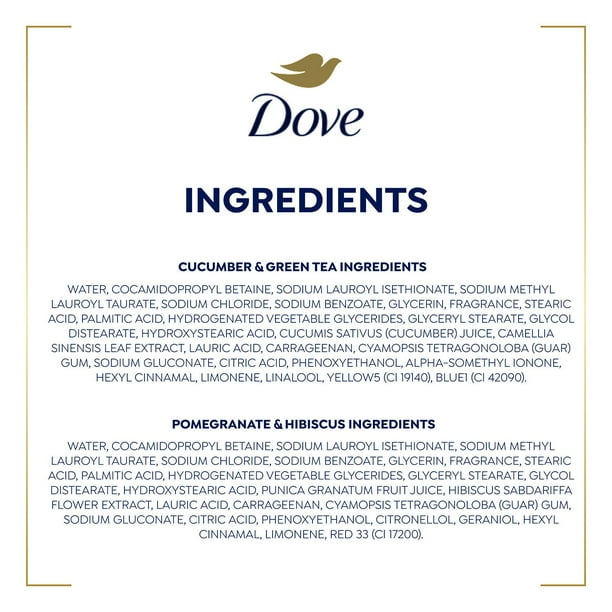 Dove Refreshing Body Wash, Variety Pack, 30.6 fl. oz., 2 pk