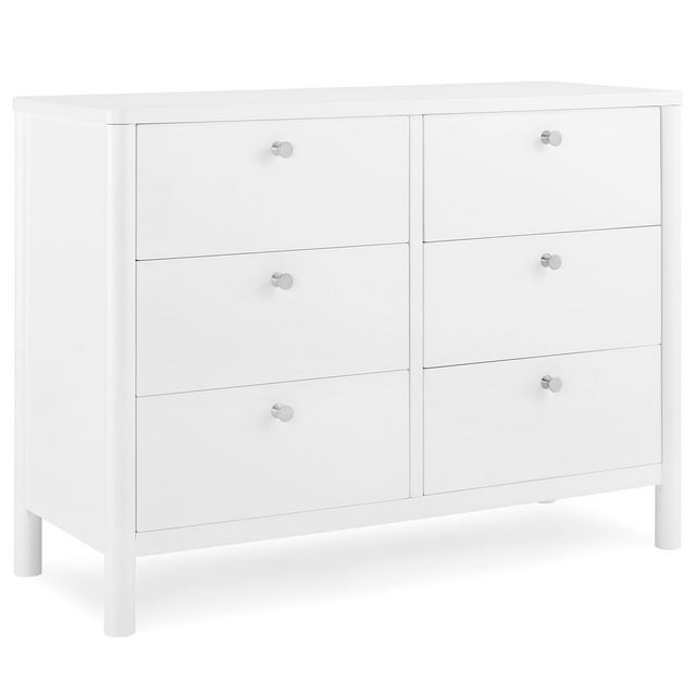 Delta Children Brooks 6 Drawer Dresser with Interlocking Drawers, Choose Color