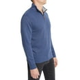 thumbnail image 2 of Lands' End Men's Ribbed Quarter Zip, 2 of 7