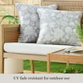 thumbnail image 5 of Martha Stewart Distressed Jacobean Indoor/Outdoor Decorative Pillow, Set of 2, Choose Size, 5 of 10
