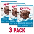 thumbnail image 1 of Krusteaz Gluten Free Double Chocolate Brownie Mix, 20 oz., 3 pk., 1 of 9