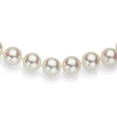thumbnail image 3 of White Cultured Freshwater Pearl Strand Necklace with 14k Gold Clasp, 3 of 4
