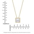 thumbnail image 3 of Lab Created Diamond Pendant in 14K Gold, 3 of 6