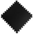 thumbnail image 2 of Norsk 25" x 25" Reversible Foam Flooring, Gray Wood & Black, 8 Tiles, 2 of 9