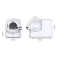 thumbnail image 9 of Petkit Purobot Ultra AI-Powered Automatic Litter Box with 360° Health & Behavior Tracking, 9 of 11