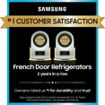 thumbnail image 5 of Samsung Bespoke 23 cu. ft. 4-Door French Door Refrigerator w/ AI Hybrid Cooling & Beverage Center, 5 of 10