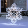 thumbnail image 1 of Member's Mark 40" Pre-Lit Iced Snowflake, 1 of 6