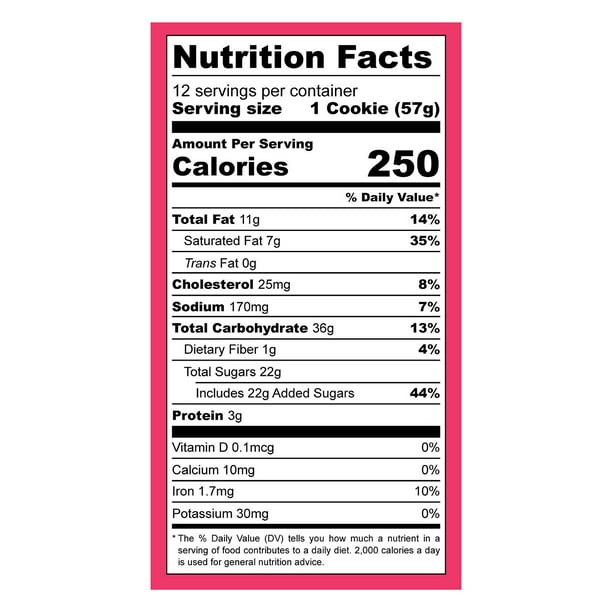 Love & Cookies CharlieCash Chocolate Chip Gourmet Cookie Dough