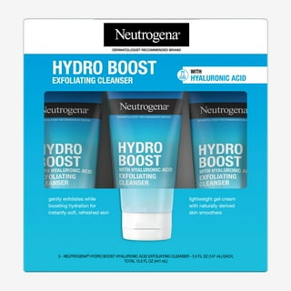 Neutrogena Hydro Boost Exfoliating Cleanser, 5 fl. oz., 3 pk.
