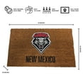thumbnail image 3 of Logo Brands New Mexico Lobos Doormat, 3 of 5